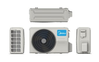 Aparat de aer conditionat Midea Breezeless E 2023, Inverter, 9000 BTU