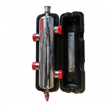 Butelie egalizare a presiunii 1 1/2, inox, izolata, FRANCO H1007