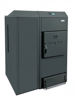 Cazan mixt lemn/pelet DOMUSA TEKNIK DUAL THERM 35, 35kW