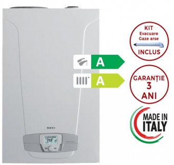 Centrala termica BAXI Nuvola Platinum+ 24GA, boiler incorporat 40 litri, 24 kW