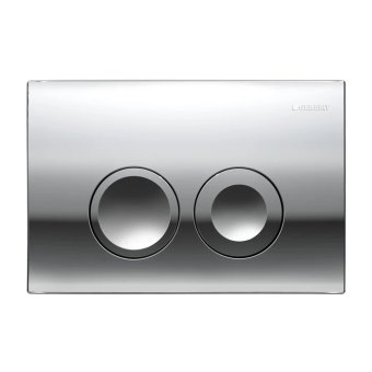 Clapeta de actionare apa WC, Geberit Delta 21, finisaj crom lucios