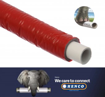 Teava multistrat HENCO izolata, D 20mm, cu insertie AL 0,4 mm (colac 50ML)