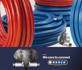 Teava multistrat HENCO izolata, D 16x2 mm, cu insertie AL 0,4 mm (colac 100ML)