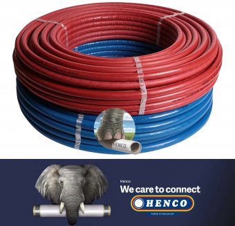 Teava multistrat HENCO RIXc, izolatie 6 mm, D 16 mm, insertie AL 0.2 (colac 100ML)