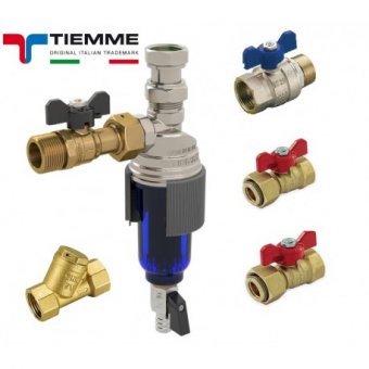 Kit instalare centrala termica, filtru anti-magnetita TIEMME T-MAG 3/4'