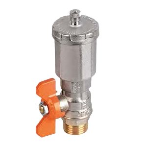 Kit terminal robinet cu aerisitor pentru sisteme solare TIEMME