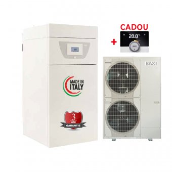 Pompa de caldura aer-apa, de pardoseala, BAXI PBS-i 16 TR E FS2, 400 V