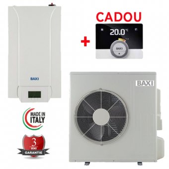 Pompa de caldura aer-apa, murala, BAXI PBS-i 4.5 MR E WH2, 230 V