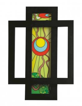 Radiator decorativ colorat 600/900 mm COMBI GLASS