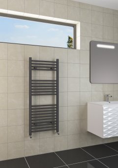 Radiator portprosop drept, din otel, Konex 600x1500 mm, antracit