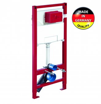 Rama WC cu rezervor MONTUS C120 + set suporti perete fixare inclus