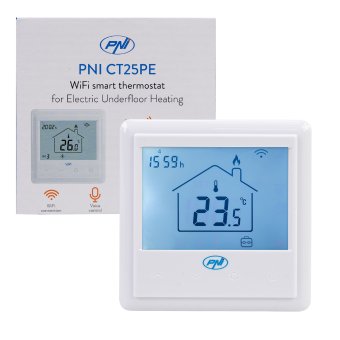 Termostat inteligent incastrabil PNI CT25PE WiFi