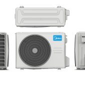 Aparat de aer conditionat Midea Breezeless E 2023, Inverter, 24000 BTU
