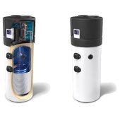 Boiler cu pompa de caldura TESY AquaThermica Eco HPWH 3.1 FS 200 U02 S, 200l, 1500W, Alb