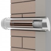 Capac Antivant pentru Recuperatoarele de caldura PRANA 150 – Metal