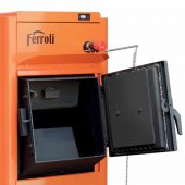Cazan din otel pe combustibil solid Ferroli FSB Pro N, 40kW