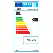 Cazan din otel pe peleti, 18kW, Ferroli Biopellet PRO 18