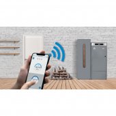 Cazan pe peleti Domusa BioClass IC DX 18, 18kW, cu boiler ACM incorporat