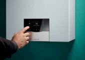 Centrala temica Vaillant ecoTEC Plus VUW 40CS/1-5, 37,7 kW, kit evacuare inclus
