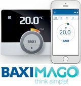 Centrala termica BAXI Nuvola Platinum+ 33GA, boiler incorporat 40 litri, 33 kW