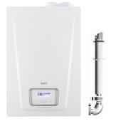 Centrala termica in condensatie Baxi Nuvola Century 24 cu boiler incorporat 45 litri