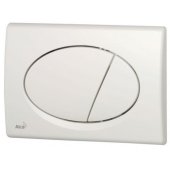 Clapeta de actionare basic pentru rezervor incastrat Alcaplast M70, alb-lucios