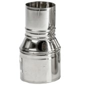 Cos de fum profesional din inox, dublu izolat, 180/90/5, baza 0