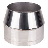 Cos de fum profesional din inox, dublu izolat, 230/90/5, baza suspendata