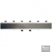 Distribuitor 2 circuite de încalzire 1” cu izolatie si suport perete pt. colector