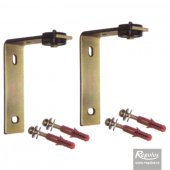 Distribuitor 3 circuite de incalzire 1” cu izolatie si suport perete pt. colector