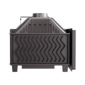 Semineu fonta sticla KAWMET W16 ECO 13,5 kW, sticla laterala