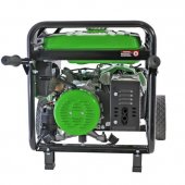 Generator de curent pe benzina Greenfield G-EC6100PW, portabil, monofazat, 4.5 kVA, roti de transport