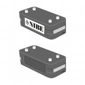 Pachet pompa de caldura apa-apa NIBE F1245-12 E, pentru casa 170-210 mp