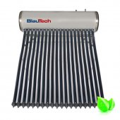 Panou solar BlauTech cu 20 tuburi vidate, rezervor inox presurizat 160 litri