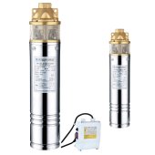 Pompa inox submersibila de adancime 1.5KW, 110 M