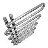 Radiator baie portprosop decorativ cromat 500/1000 mm RIVER