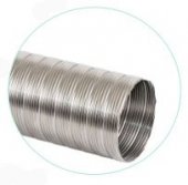 Tub flexibil inox, 80 mm x 3 ml